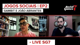 Jogos Sociais  EP 02  SG7 Gambit e João Abrantes quotChameleonquot [upl. by Channing]