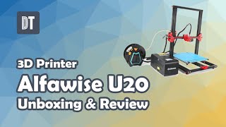 Review Alfawise U20 3D Printer English [upl. by Genevieve]