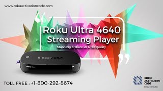 How to setup roku ultra 4640 streaming player  Roku Com Link [upl. by Lock]