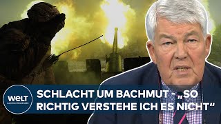 UKRAINEKRIEG Fleischwolf Bachmut  Rätselhafte Taktik der Ukrainer  WELT Analyse [upl. by Eiduam]