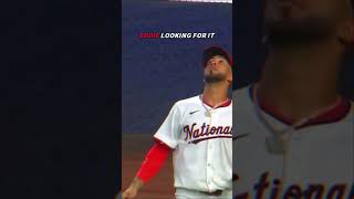 Eddie Rosario Loses The Ball During Its Flight shorts [upl. by Farmann358]