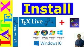 How to Install TeX Live and TeXstudio in Windows LaTeX Advanced Tutorial01 [upl. by Sumerlin811]