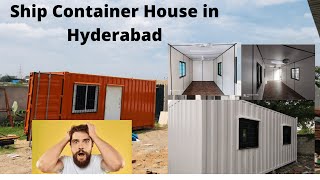 Best Quality Ship Container House in Hyderabad  NEC Engineering Company  Jeedimetla [upl. by Nosille]