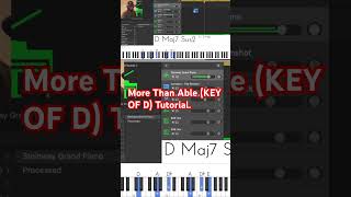 ❗️🔥🖤 More than able piano tutorial key of D FULL TUTORIAL LINKED piano music virtualpiano [upl. by Lewin708]