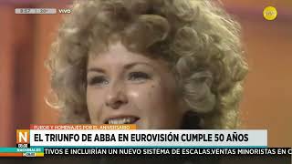 Homenaje y aniversario el triunfo de ABBA en Eurovisión cumple 50 años │N800│ 080424 [upl. by Chantalle]