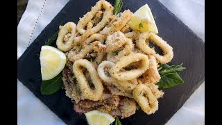 Calamari Impanati al forno  Ricetta Veloce e Leggera  Tutti a Tavola [upl. by Clay201]