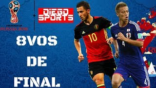 Belgica vs Japón 8vos de final Copa Mundial FIFA 2018 en vivo [upl. by Ykceb116]