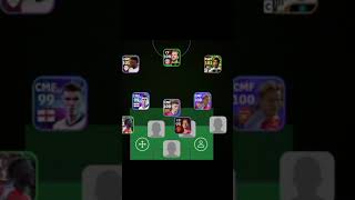 selecting the pes team 433 formation efootball fyp pes viral shorts football neymar leo [upl. by Loren]