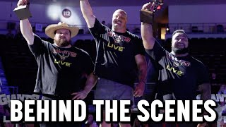 USA Strongman amp Deadlift World Championships  Behind the Scenes [upl. by Ioved]