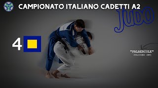 Judo  Campionato Italiano Cadetti A2 2024  Femminile  Tatami 4 [upl. by Hieronymus]