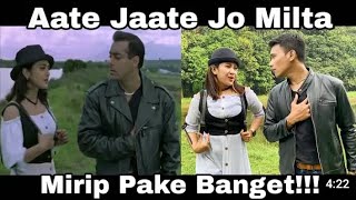 AATE JAATE JO MILTA  Addin Firmansyah Parodi Recreate  Salman khan Preity Zinta [upl. by Nylrac369]