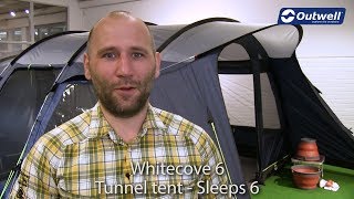 Outwell Whitecove 6 Tent 2018  Innovative Family Camping [upl. by Anwahsiek]