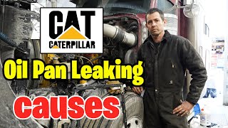 Why Your CAT Oil Pan Leaks  Even With A New Gasket [upl. by Klug]