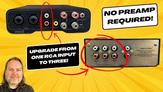 How to EASILY add more RCA inputs to a CLASS D amp without using a preamp [upl. by Rogerg]