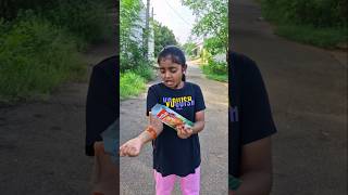 BLOOD prank on my sister 😱TomampJerry 🤣DiyaIshwarya shorts viralvideo [upl. by Ydnar]