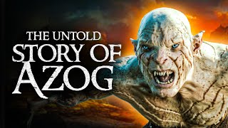 The Real Story of Azog the Defiler  Book vs Film Azog [upl. by Neeli]