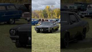 1973 Chevy Cutlass Black at Frankensteiners Ball car show [upl. by Nnomae76]