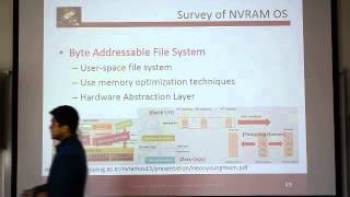 NVRAM and Operating Systems lecture  Sean Lim  part 6 [upl. by Feltie602]