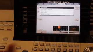 CREATING STYLES  TUTORIAL FOR ALL YAMAHA ARRANGER KEYBOARDS  TYROS AND PSRS SERIES [upl. by Saxe]