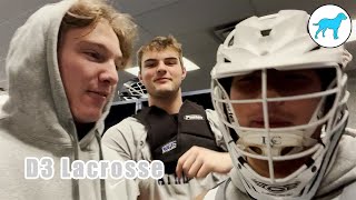 D3 Lacrosse First Week of Practice vlog 009  2022 Spring Szn [upl. by Akkahs]