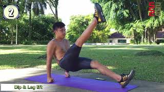 Chest arm exercise 5min beginner no gym no equipment add on exercise [upl. by Aietal]