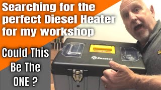 Finally I Found The Heater For My Workshop The SUNSTER ALL IN ONE Toolbox Diesel Air Heater [upl. by Anileve]