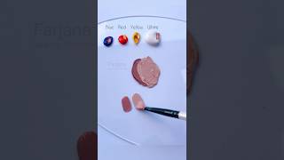 How to make skin tone colors art colormixing shorts [upl. by Melisa]