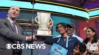 Meet the Scripps National Spelling Bees 2022 champion Harini Logan [upl. by Constantino]