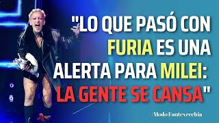 Ceferino Reato explicó que tanto Furia como Milei son “personajes que despiertan amor y odio” [upl. by Eahsed346]