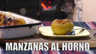 Manzanas al horno quotEl Rincón del Soguero Cocinaquot [upl. by Cleve797]