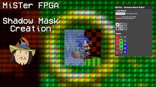 TrashUncle  MiSTer FPGA Shadow Mask Creation  Converting Masks [upl. by Geri735]