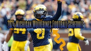 Michigan Wolverines Football 2024 Season Prediction [upl. by Phemia]