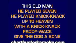 This Old Man  Chartbuster Karaoke [upl. by Aslin]