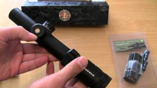 Leupold VXR Patrol 1254x20mm amp Burris PEPR  English Version [upl. by Lletnahs423]