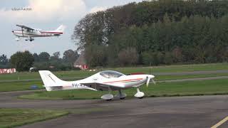 Aerospool Dynamic WT9 PH4J7 Teuge Airport 17 Okt 2020 [upl. by Starlene]