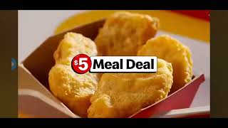 McDonalds Commercial 2024  USA • 5 Meal Deal [upl. by Ellirehs]