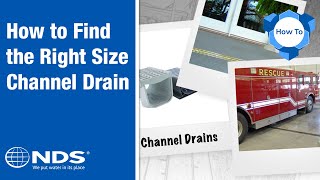 Find the Right Channel Drain for Drainage [upl. by Noitna859]