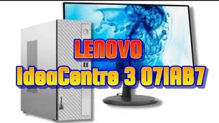 Lenovo IdeaCentre 3 07IAB7  Unboxing Disassembly and Upgrade Options [upl. by Hilbert]