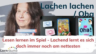 Spielend lesen lernen amp üben mit Lachen lachen Schmidt Spiele und Oha Dreister [upl. by Eicarg]