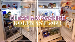 Koelkast schoonmaken amp organiseren  Clean with me  2023  GwennampClean [upl. by Mauve547]