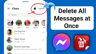 How to Delete All of Your Messages on Facebook Messenger at Once 2024 Delete all Chats on Messenger [upl. by Acsicnarf632]