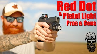 The Pros amp Cons of Red Dots amp Lights On Your Carry Pistol [upl. by Dis]