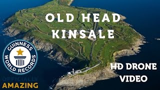 Old Head Golf Links  HD Drone Video  Golf in Ireland [upl. by Camel]