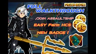 RedHero FULL WALKTHROUGH  New Map  Easy Farm HCS New Badge l RedHero in 2022 [upl. by Walley41]