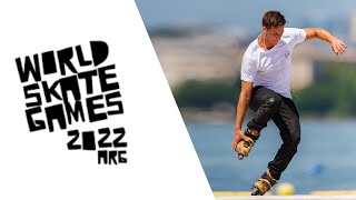 2022 World Championships Roller Freestyle Street Mens Finals  World Skate Games [upl. by Gian]