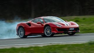 EXCLUSIVE Chris Harris vs the Ferrari 488 Pista  Top Gear Series 27 [upl. by Nojed]