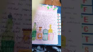 PROJECT ON DRUG ADDICTION CLASS XII cbse class12 biology [upl. by Acsisnarf661]