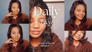 GRWM Chit chat Make up I have gaine weight😍 vlogs [upl. by Fink]