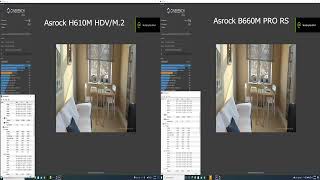 ASROCK H610M HDVM2 vs ASROCK B660M PRO RS  i5 12400F Stock Cooler Temperature Test CINENBENCH R23 [upl. by Sadowski604]