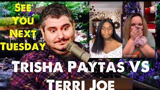 Ethan reacts to Trisha Paytas Vs Terri Joe EMOTIONAL H3Podcast SEE YOU NEXT TUESDAY  Members [upl. by Hitt]